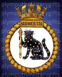 HMS Sidmouth Magnet